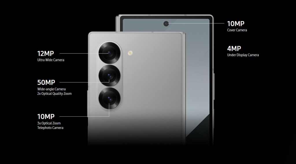 Samsung Galaxy Z Fold6 camera